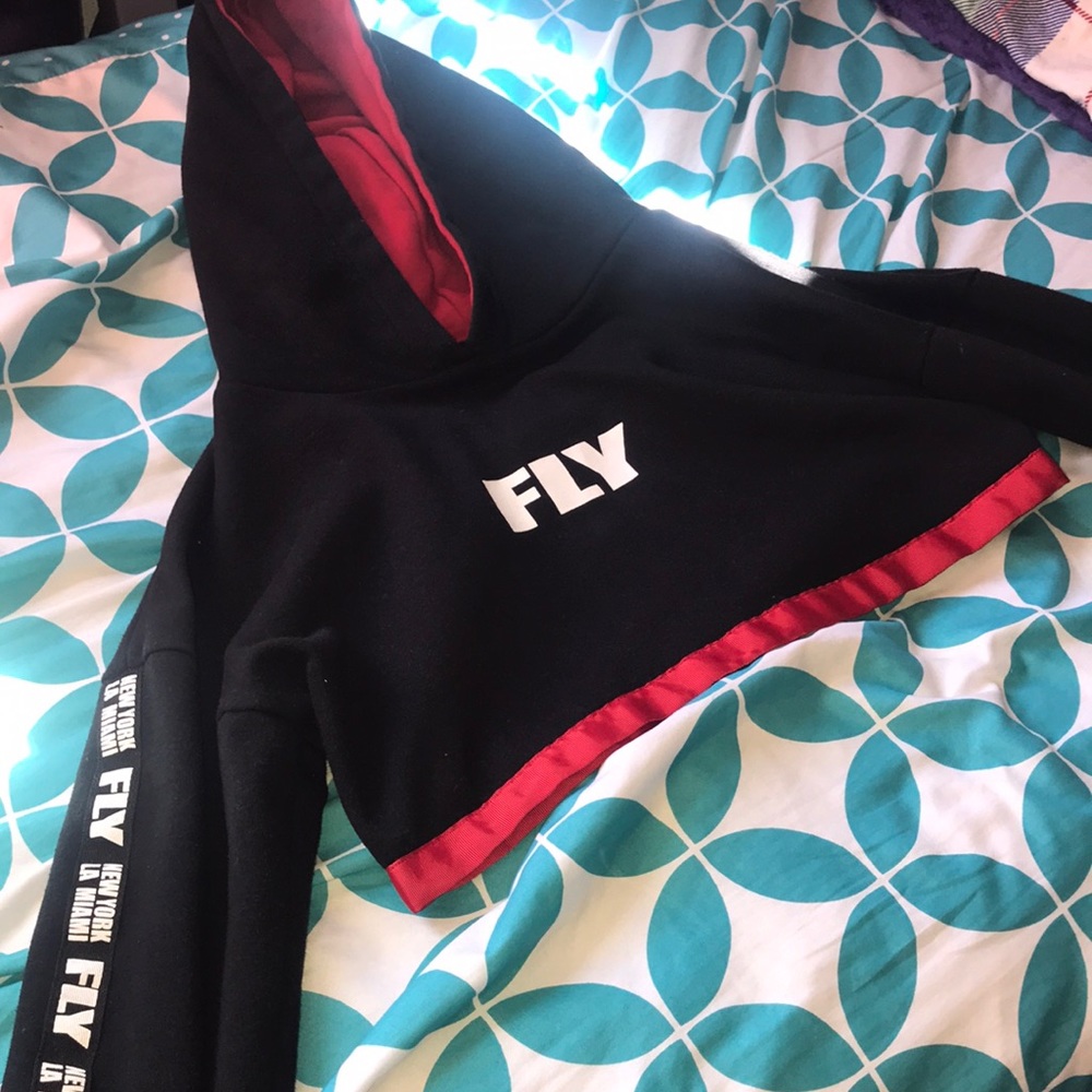 Cropped hoodie